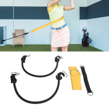 Multifunktionales Golf-Schwung-Traininggürtel, Gelb, Latex & Oxford