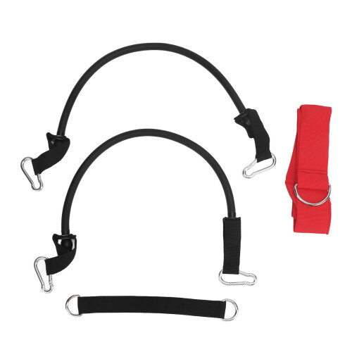Multi-Function Golf Swing Turn Training Belt Aid, Red, Latex & Oxford 1