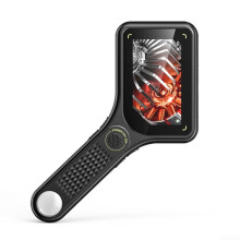 500X Pocket Digital Microscope with 3-Inch IPS Screen, 8 LED Lights, Rechargeable Battery for Collectors and Hobbyists