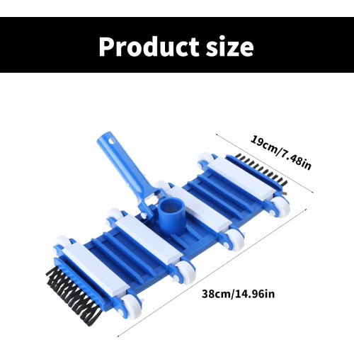 Pool Vacuum Head For Daily Maintenance Efficient Cleaning Compatible With Various Pool Types 2