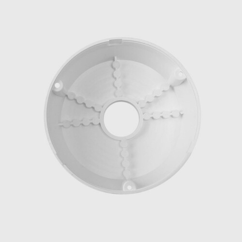 Camera Base Junction Box for CCTV - Wall and Ceiling Mount, Cable Management, Weatherproof, Compatible with Most Models 1