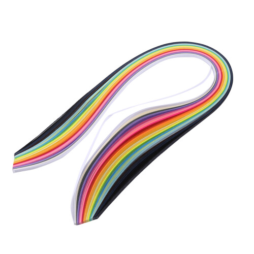 960 Strips 3mm Paper Quilling DIY Craft Kit Board 2