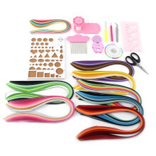 960 Strips 3mm Paper Quilling DIY Craft Kit Board