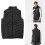 Electric Heating Vest 3 Temperature Adjustable 12
