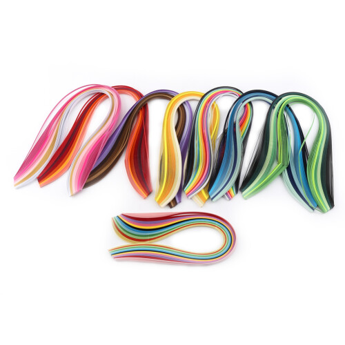 960 Strips 3mm Paper Quilling DIY Craft Kit Board 1