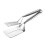 Double-Sided Stainless Steel Spatula & Clamps - BBQ Flipping Tool (Single Unit) 1