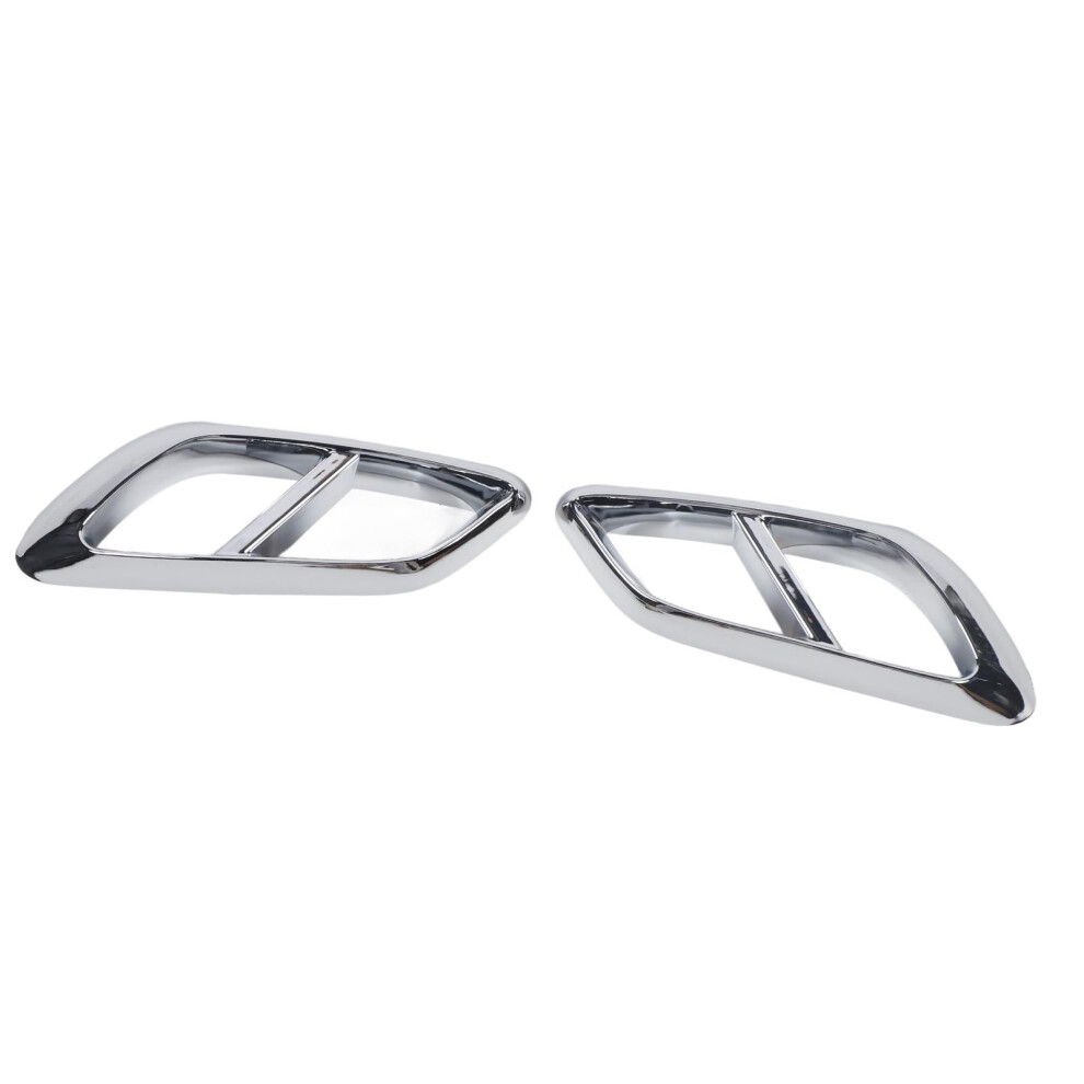 Rear Exhaust Muffler Tail Pipe Cover Trim For Benz E-Class W214 Amg Line 2023+ Silver 7901348563390
