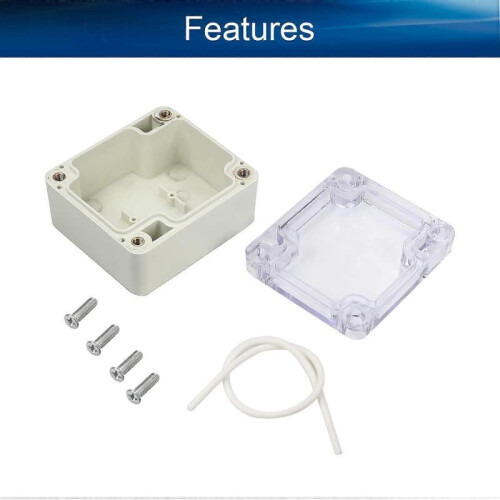 IP67 Dustproof ABS Junction Box with Clear Cover 1