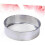 2-Piece Stainless Steel Flour Sifters, Dual-Mesh Baking Strainers 4