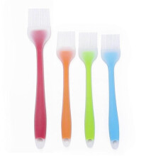 4-Piece Heat-Resistant Silicone Brush Set