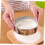 2-Piece Stainless Steel Flour Sifters, Dual-Mesh Baking Strainers 14
