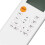 Control remoto de repuesto RG57A16/A2/A3/B/D ABS 2xAAA 7