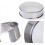 2-Piece Stainless Steel Flour Sifters, Dual-Mesh Baking Strainers 11