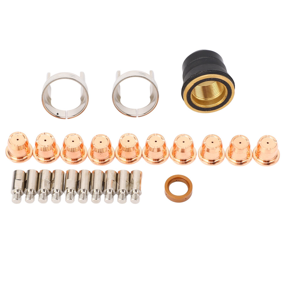 24Pcs Plasma Torch Tip Kit For Ipt-60/Pt-60/Ipt-40 Brass 4951348566788