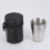 Set Of 4 Stackable Stainless Steel Drinking Cups 30ml Shot 7