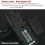 Advanced Digital Display Light Meter Measurement Tool with Wide 7