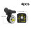 4pcs Set Practical Plastic Luggage Replacement Wheels For Easy 3