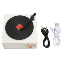 X10 Vinyl Record Player Style Bluetooth Speaker