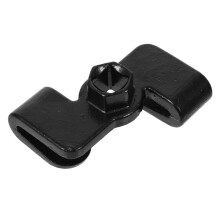 Spanner Extender Adaptor Wrench Extension Tool for Hex Wrench, 1/4 Inch Drive, Durable Steel, Versatile Compatibility