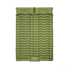 Outdoor Sleeping Gear Quick-Fill Air Cushion Waterproof Camping Mat 760g with Storage Bag Lightweight Portable Design