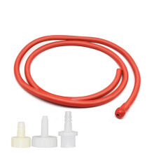 Anal Butt Plug 50 to 200cm Long Silicone Douche Shower Head with Nozzle Tip Tool for Gay Men