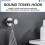 Chrome SUS304 Wall-Mounted Coat Hook 4-Prong Design 9