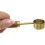 Gold Measuring Set 4-Piece - Wood Handle Cups & Spoons 12
