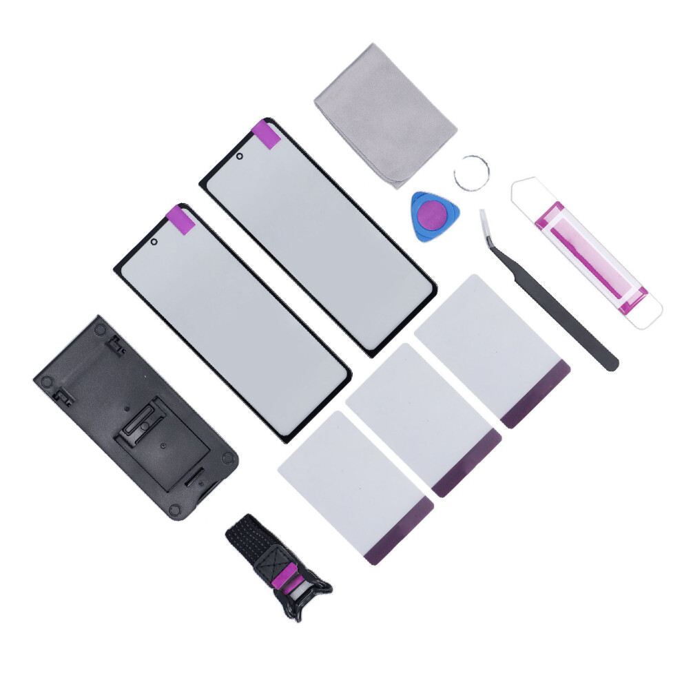 2PCS Front Outer Screen Glass for Galaxy Z Fold 4 5G F936 with Repair Tools-image-OPC-PKDTSSX-NEW