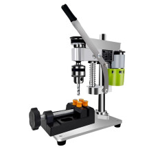 Bench Drill Mini Drill Press 10-Inch Portable Table Drill High Precision Variable Speed Electric Drill for Metal Wood DIY Projects