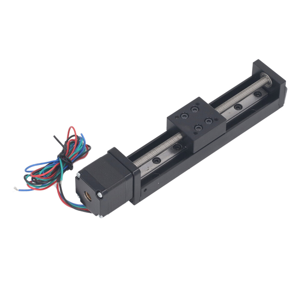 Linear Stage Actuator 100Mm Stroke With T6x4 Screw & 28 Stepper Motor 5031348590163