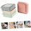 4-Piece Sandwich Storage Containers - Camping and Picnic Food Boxes (Multi-Pack) 13