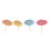 200Pcs Cocktail Umbrellas Multi Color Exquisite 8