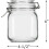 Glass Storage Jars 4-Pack - 34oz Bail Lid Pantry Containers 6