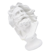 Head Ornament Sculpture Home Decor - Artist Sketching Statue in Modern Style, Human Figure Design, 12 Inches Tall