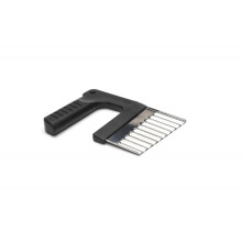 Wavy Stainless Steel Vegetable & Cheese Slicer, Compact 4-Inch Blade