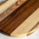 Shiplap Ukulele-Shaped Wood Serving Board - Reversible Cutting Board (Single Unit) 20