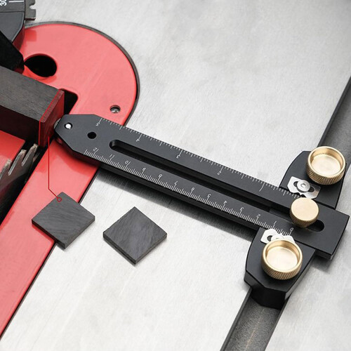 Table Gauge Basic Set for Woodworking, Table Blade Parallelism Corrector, Precision Tool, Adjustable Design 2