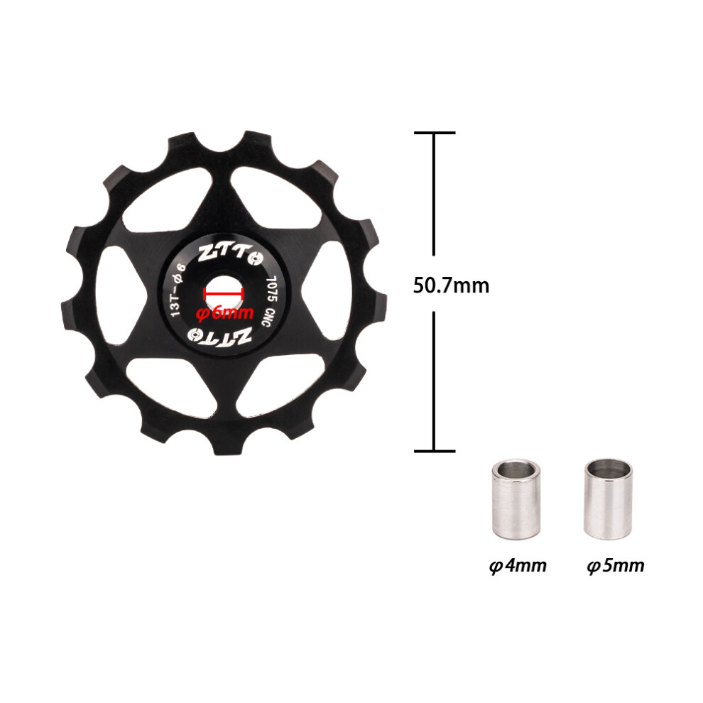Rear Derailleur Jockey Wheel for Bike 11T Sealed Bearing Aluminum Alloy-image-OPC-PKDTWCR-NEW