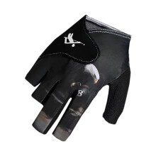 Cue Glove - One-Size Nylon Spandex Billiards Sport Glove with Anti-Slip Fit for Left or Right Hand, Breathable & Wear-Resistant