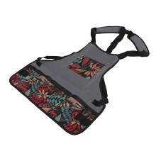 Water-Resistant Oxford Gardening Apron with Pockets, Washable, 59x58cm