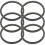 Nutribullet Gasket 6-Pack - 600W/900W Blender Seal 4