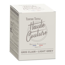 Tintura têxtil de alta costura cinza claro 350g