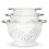 3-Piece Metal Colander Set - 1.5/3/5QT Riveted Handle Strainers 1