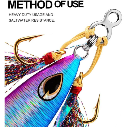Fishing Swivels 3# Solid Stainless Steel Double Hole Design for Easy Connection and Improved Tackle Performance 1