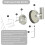 Stainless Steel Wall Hooks 2-Pack - Brushed Nickel Bathroom/Kitchen 10