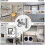 Stainless Steel Wall Hooks 2-Pack - Brushed Nickel Bathroom/Kitchen 19