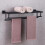 Wall-Mounted SUS304 Stainless Steel Towel Organizer 19
