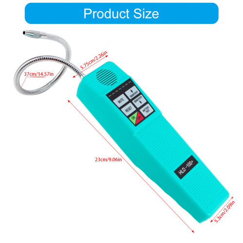 Gas Leak Detectors Monitors HLD-100+ Leakage Halogen Analyzers 1