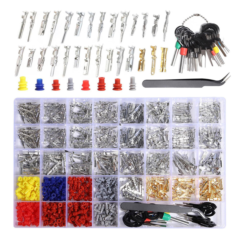 950Pcs Car Wire Terminals Connector Pin Electrical Pin 7627000032072