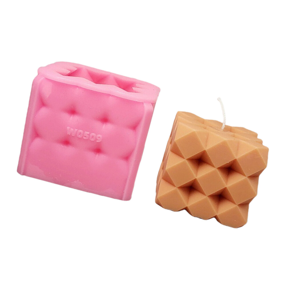 Candle Molds Cube Silicone Molds Ornament Molds Plasters Molds-image-OPC-PKDTZRB-NEW